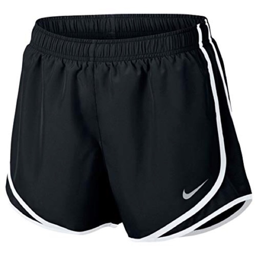 🆕 Nike • Black & White Dry Fit Tempo shorts - Picture 3 of 4